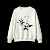 白卫 Vintage Celestial Starry Eyes Back Print Hoodie