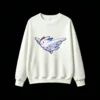 白卫 Cute Togekiss Pixel Art Back Print Sweatshirt