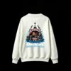 白卫 Death By Hook Shark Reaper Beer Dark Humor Graphic Sweatshirt