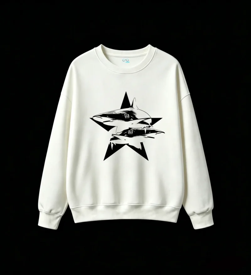 白卫 Streetwear Skeleton Graphic Hoodie