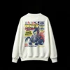 Black Water Tattoo Grand Opening Neon Dragon Demon Art Crew Neck Sweatshirt
