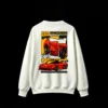 白卫 Red Honda NSX Master The Road Graphic Sweatshirt