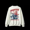 Back Print Crew Neck Sweatshirt