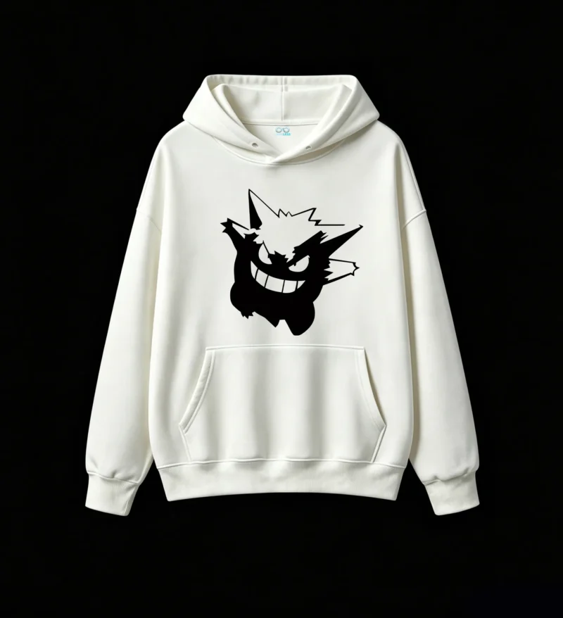 白卫 Gengar Anime Hooded Sweatshirt