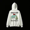 白卫 Maryland Snallygaster Back Print Hoodie