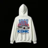 1969 Vintage Muscle Car Back Print Hoodie