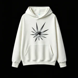 白卫 Mystic All-Seeing Eye Star Graphic Hoodie