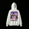 白卫 Lionel Messi Inter Miami Back Print Hoodie