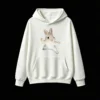 白卫 Cute Kung Fu Bunny Rabbit Hoodie