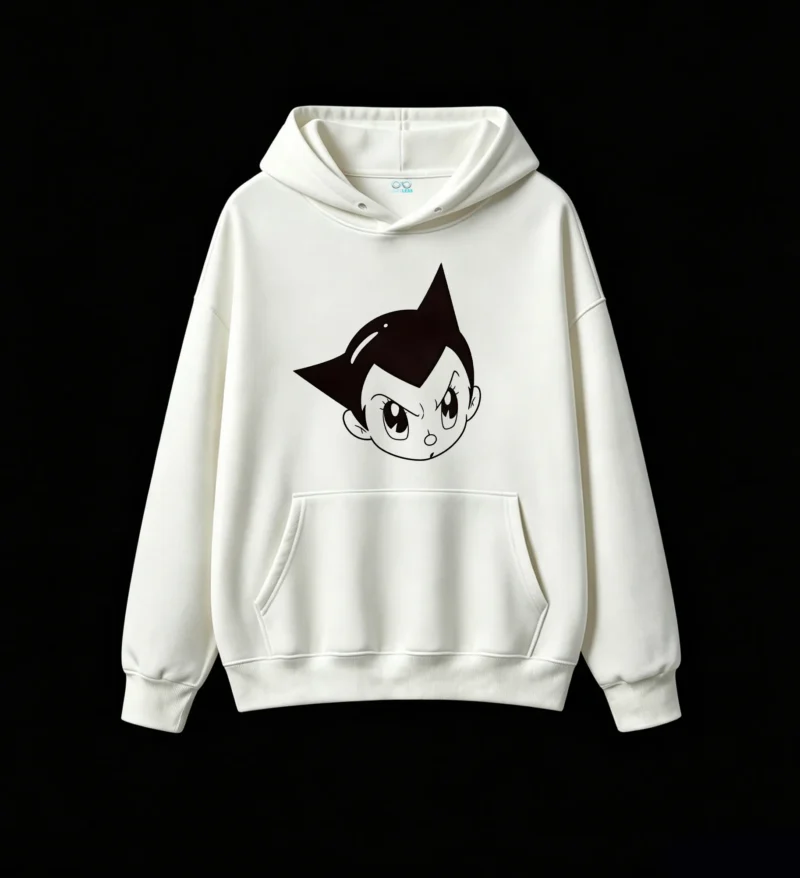 白卫 Astro Boy Graphic Hoodie