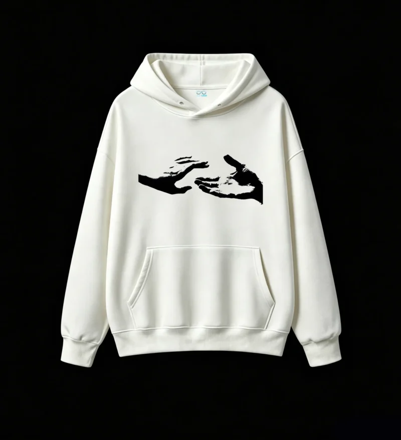 白卫 Vintage Retro Greyhound Dog Silhouette Hoodie
