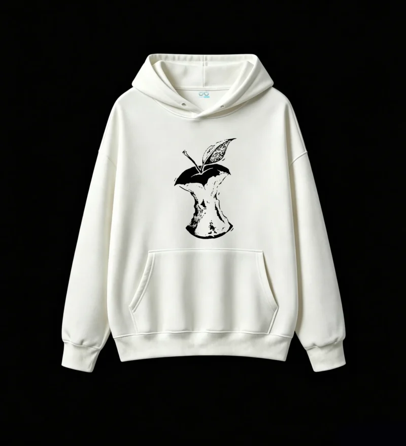 白卫 Apple Core Graphic Hoodie