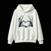 Heart Hands Aesthetic Graphic Hoodie
