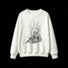 白卫 Dark Gothic Samurai Back Print Hoodie