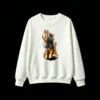 白卫 Dark Souls Burning Knight Back Print Sweatshirt