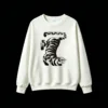 白卫 Tiger Back Print Sweatshirt