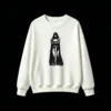 白卫 Dark Fantasy Warrior Queen Back Graphic Sweatshirt