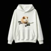 Cute Guinea Pig Riding Skateboard Hoodie