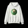 白卫 Cute Hamster Inside Watermelon Hoodie