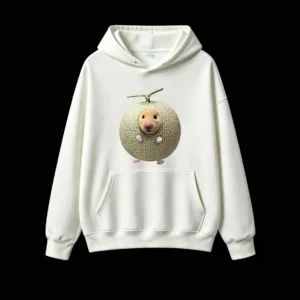 Cute Hamster Inside Melon Hoodie