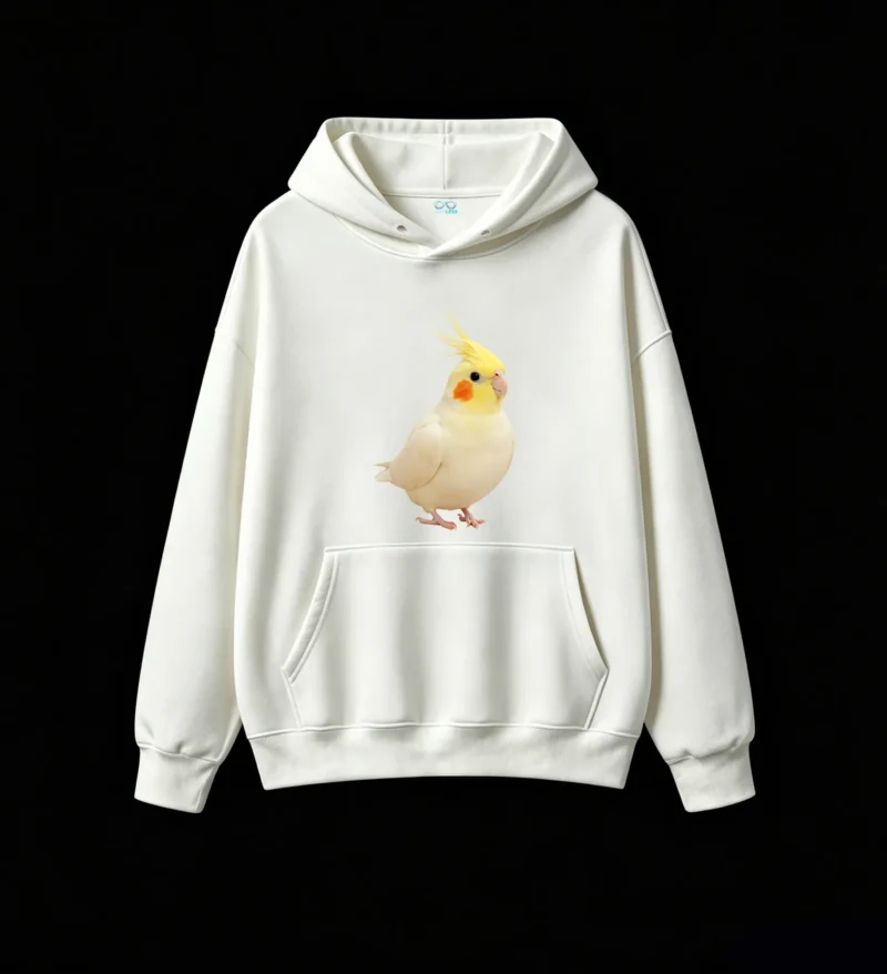 白卫 Cute Cockatiel Bird Lover Hoodie