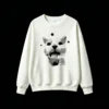 白卫 Vintage Panther Back Print Hoodie