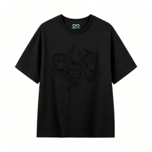 Vintage Dragon Graphic Back Print T-Shirt