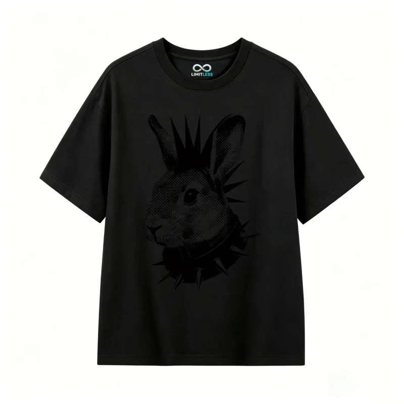 Bad Bunny Aesthetic Back Print T-Shirt