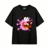 Courage The Cowardly Dog Pixel Art Back Print T-Shirt