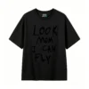 Look Mom I Can Fly Back Print T-Shirt
