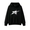黑卫 Glitter Star Graphic Hoodie