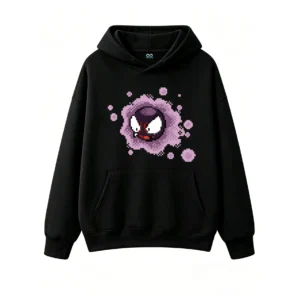 黑卫 Gastly Pixel Art Hoodie