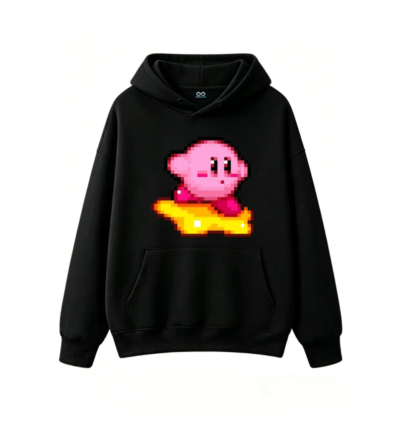 黑卫 Kirby Riding Warp Star Hoodie