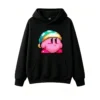黑卫 Cute Kirby Pixel Art Hoodie