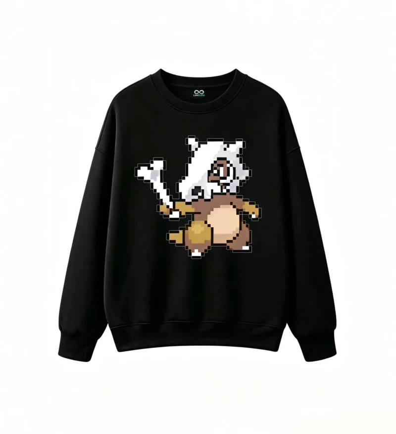 Pixel Art Marowak Anime Hoodie