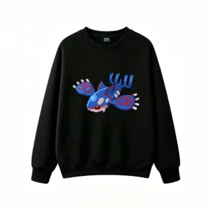 黑卫 Legendary Kyogre Graphic Hoodie