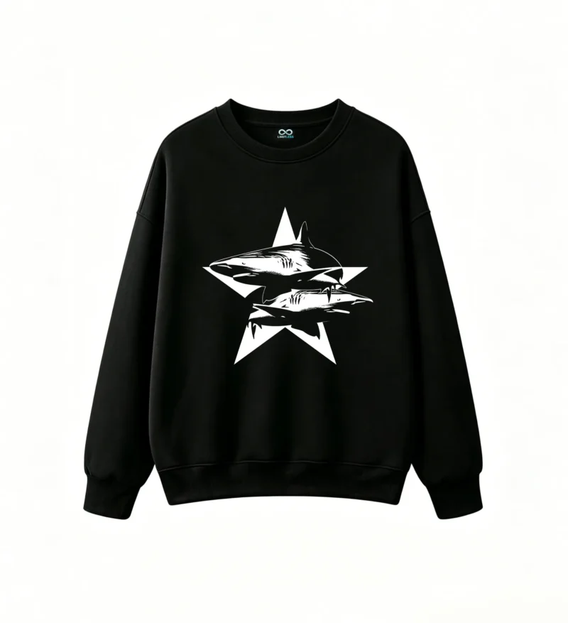 黑卫 Streetwear Skeleton Graphic Hoodie
