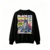 Black Water Tattoo Grand Opening Neon Dragon Demon Art Crew Neck Sweatshirt