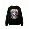 Ascend Baseball League Eagle Head New Era 80 Flame Motif RISE ABOVE LEAD THE PACK - Men's Crew Neck Sweatshirt