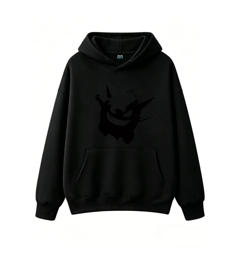 黑卫 Gengar Anime Hooded Sweatshirt