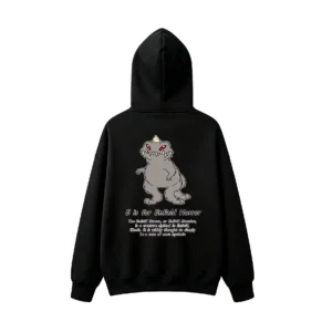 黑卫 Enfield Horror Monster Back Print Hoodie