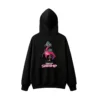 黑卫 Tampa Bay Shrimp Flamingo Warrior Back Print Hoodie