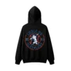 黑卫 CLEVELAND INDIANS 1901 VINTAGE BASEBALL LOGO BACK PRINT HOODIE
