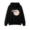 黑卫 Tiger Drinking From Spiral Water Graphic Hoodie