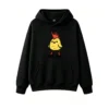 黑卫 Cute Punk Rock Chick With Mohawk Hoodie