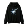 黑卫 Sparkling Shooting Star Aesthetic Hoodie
