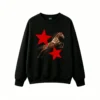 Horse Jumping Back Print Hoodie