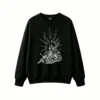 黑卫 Dark Gothic Samurai Back Print Hoodie
