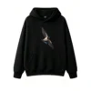 黑卫 Flying Swallow Bird Graphic Hoodie