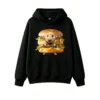 黑卫 Funny Hamster Burger Hoodie